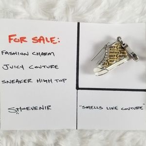 Juicy Couture - Sneaker High Top - Enamel Charm